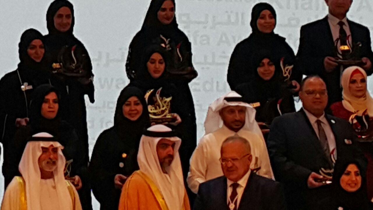 رئيس جامعة القاهرة ضيف شرف جائزة خليفة التربوية لعام 2018 (5)