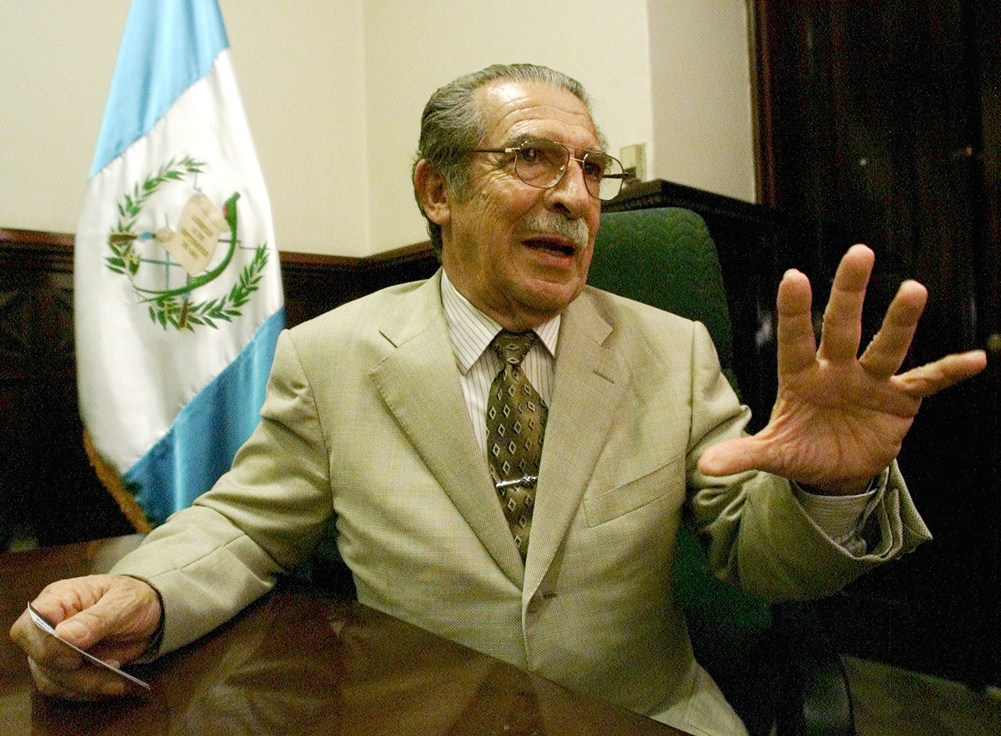 الدكتاتور العسكرى السابق فى جواتيمالا إفراين ريوس مونت