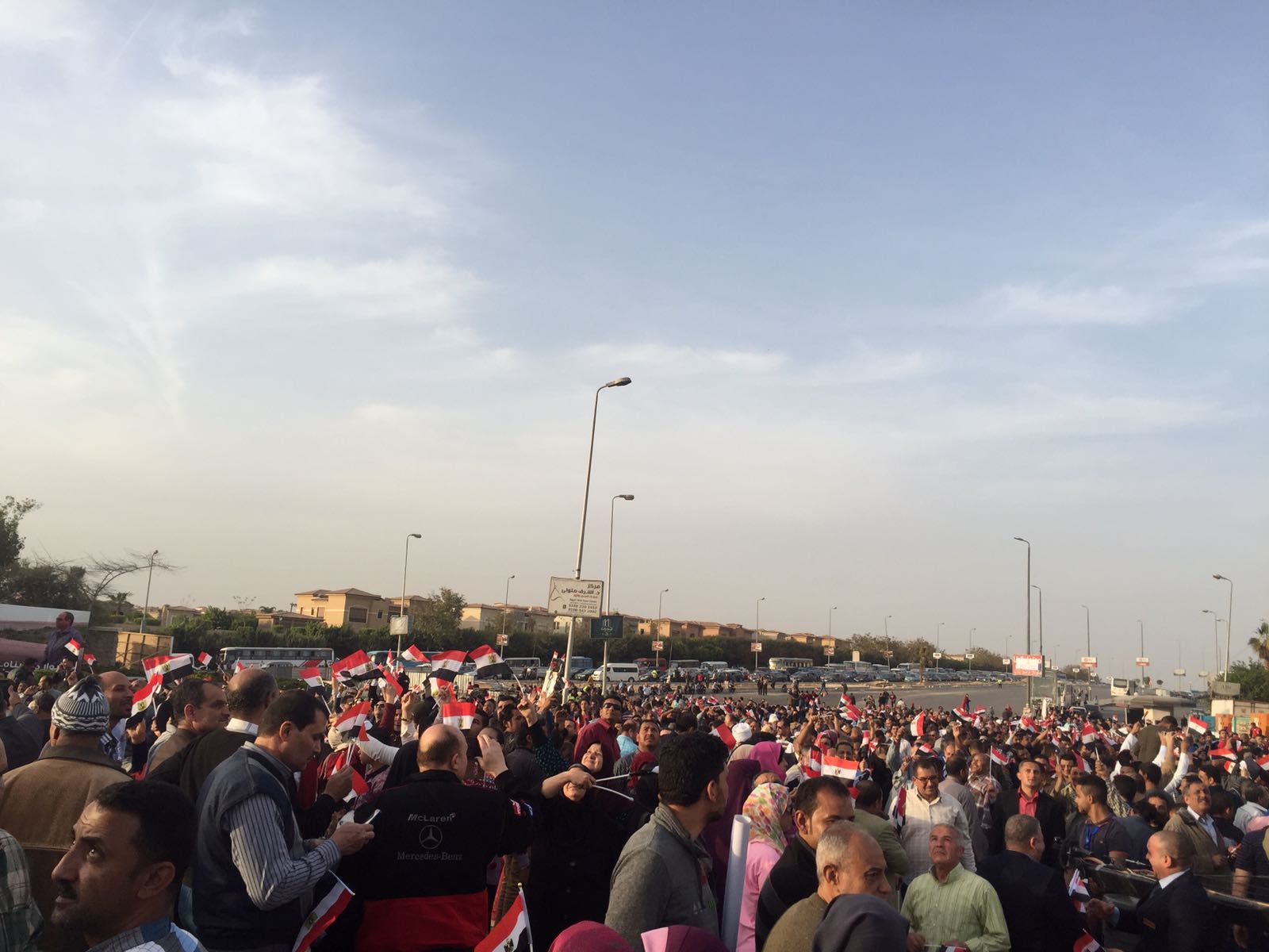 الاحتفالات بفوز الرئيس