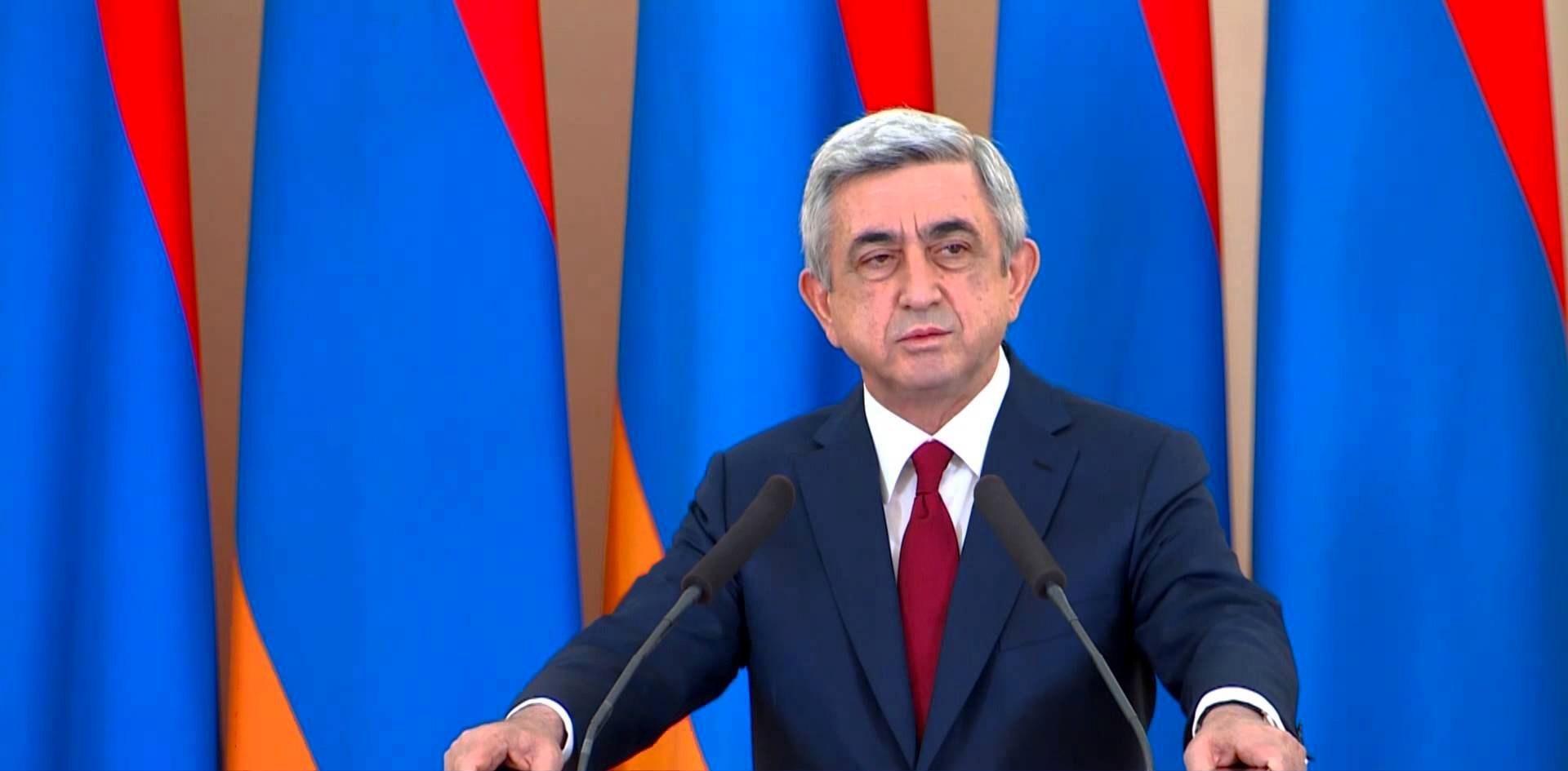 رئيس أرمينيا سيرج سركسيان
