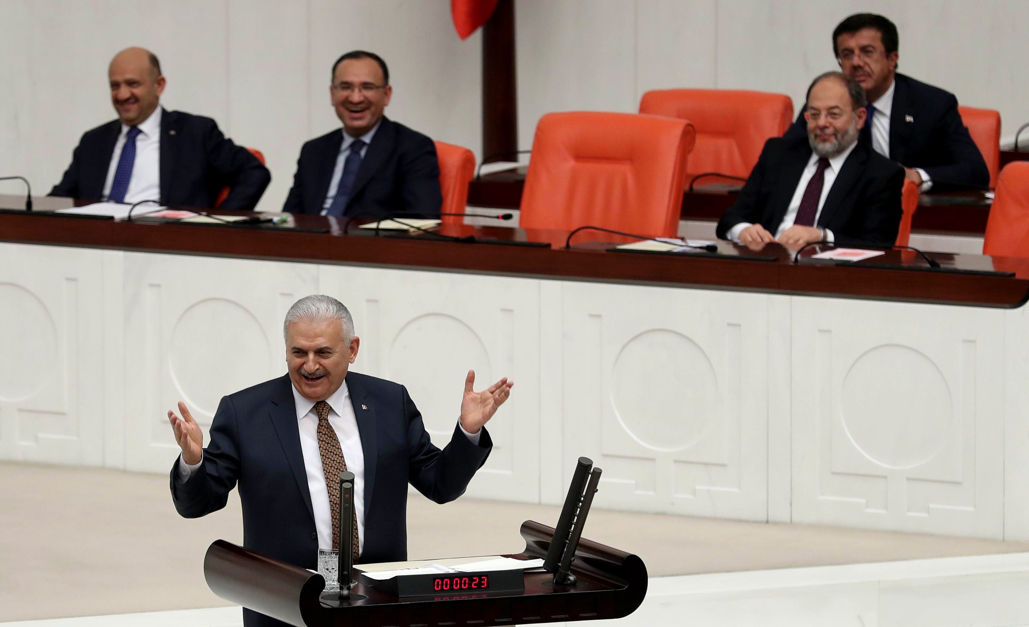 رئيس الوزراء التركي يلديريم