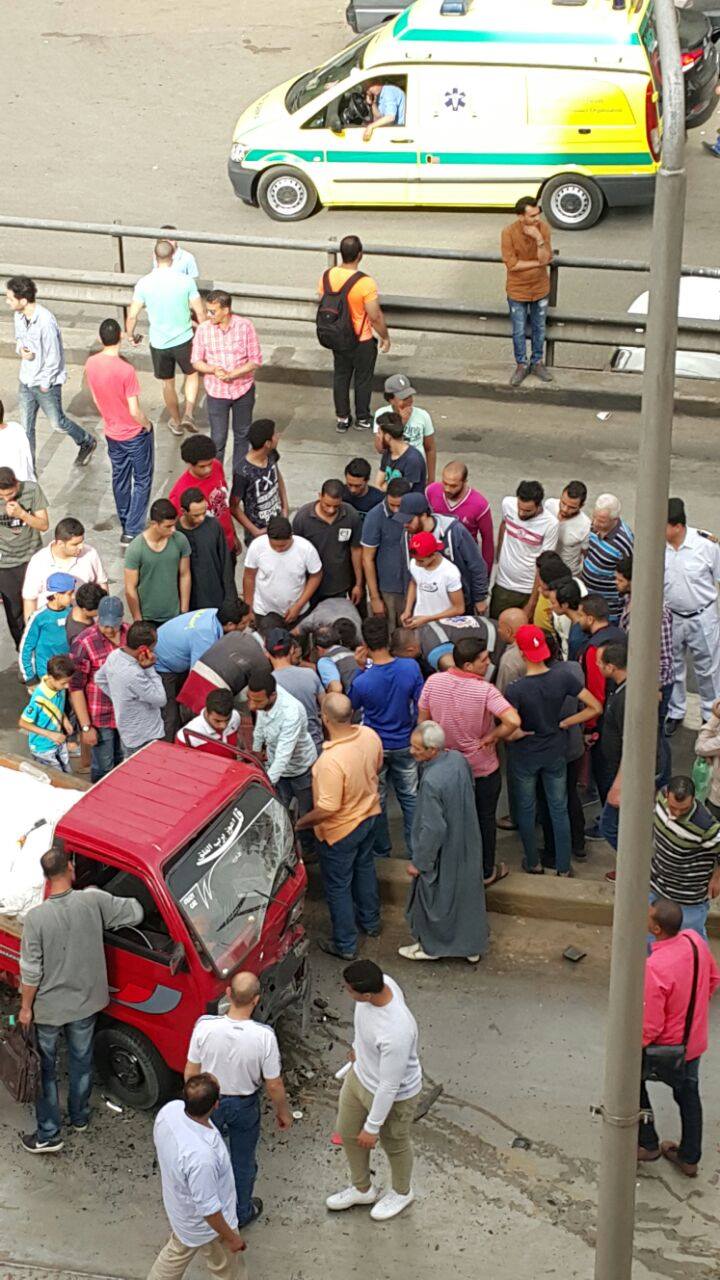 حادث تصادم كوبرى الدقى (2)
