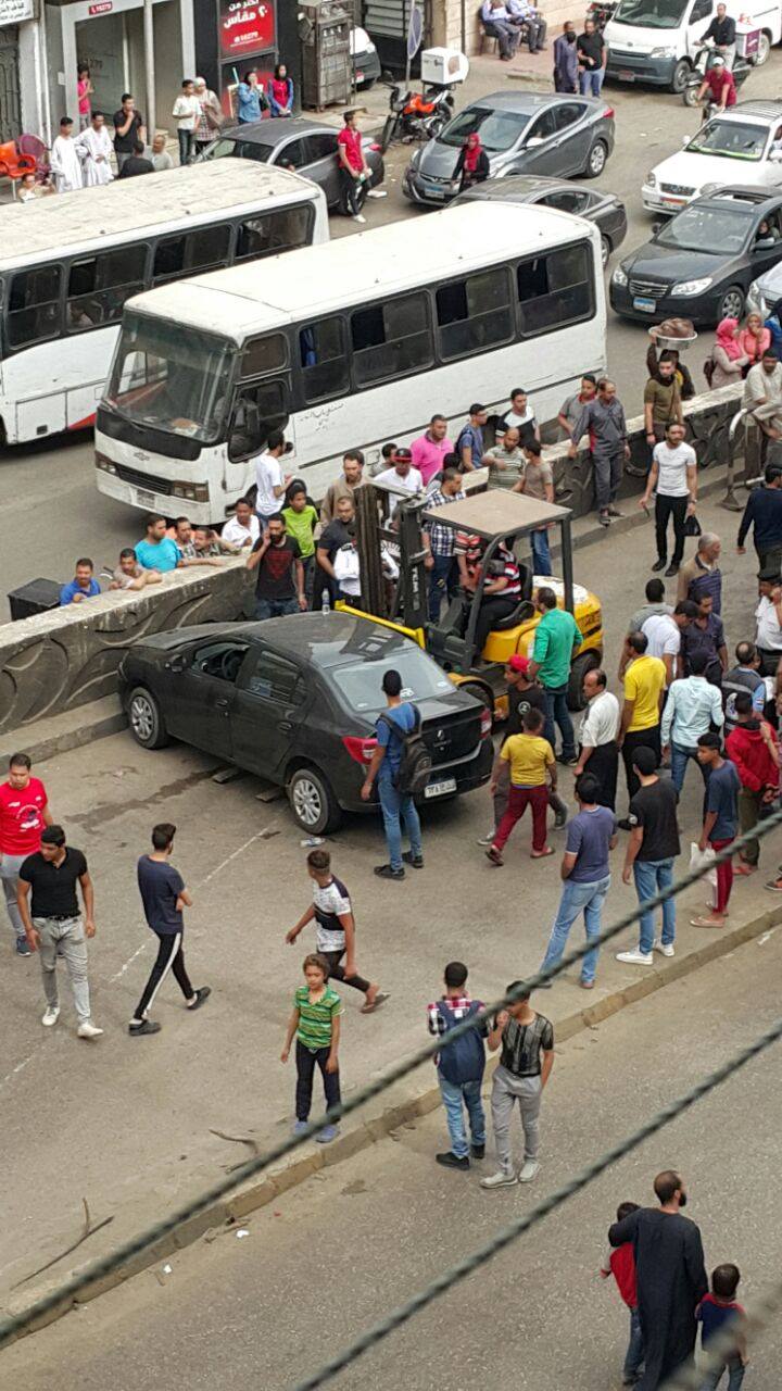 حادث تصادم كوبرى الدقى (5)