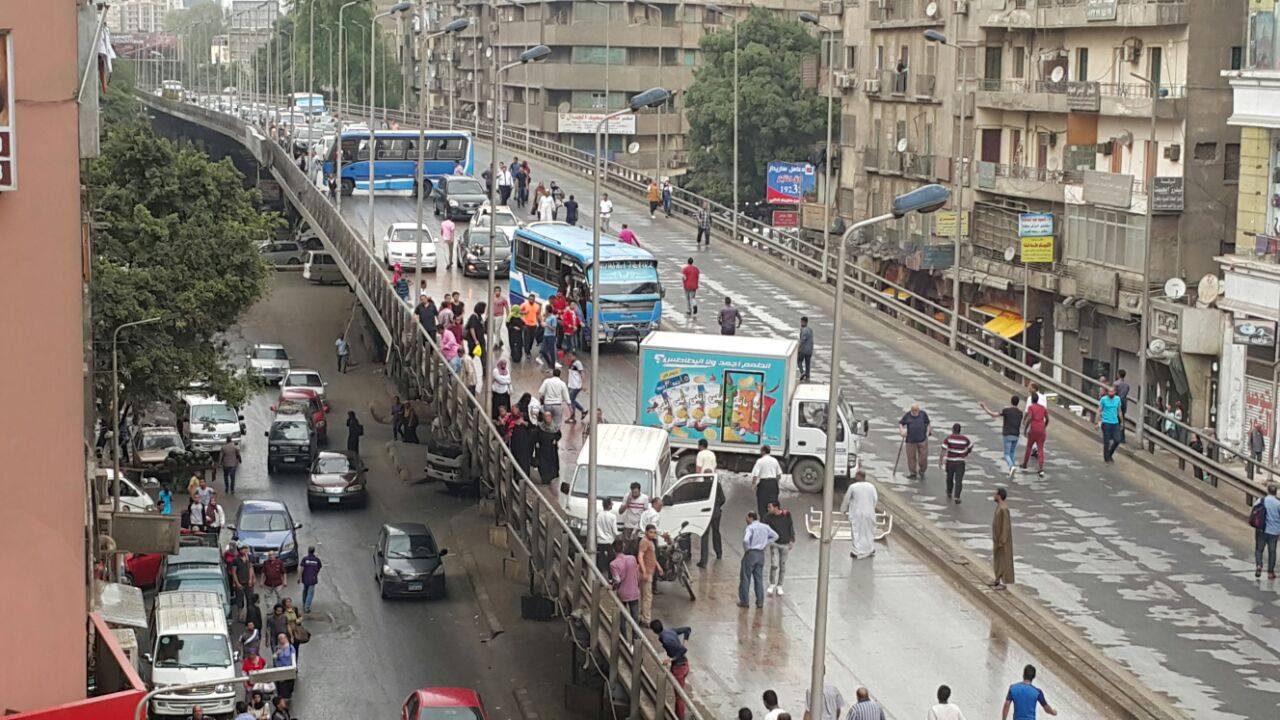 حادث تصادم كوبرى الدقى (7)