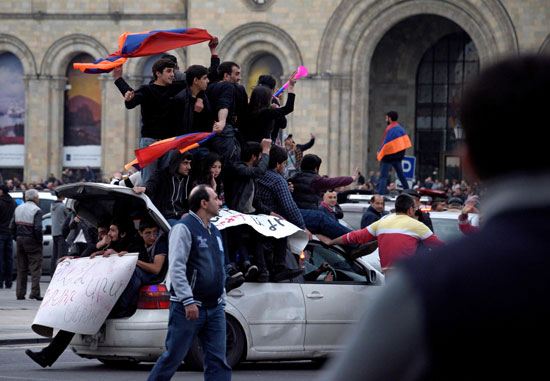 مظاهرات-يريفان