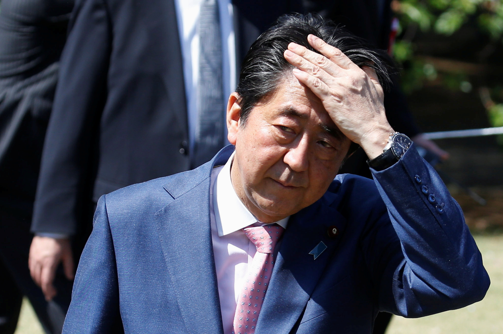 شينزو آبى رئيس الوزراء اليابانى