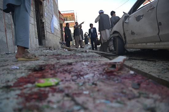 أثار التفجير قرب مركز إدارى فى أفغانستان