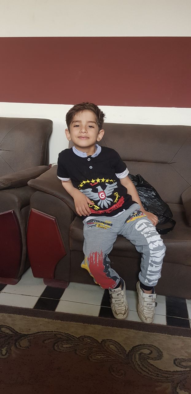 الطفل المختطف عقب عودتة