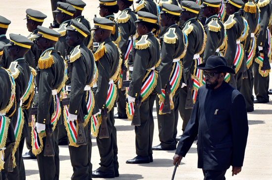 وصول رئيس جنوب السودان سلفاكير 