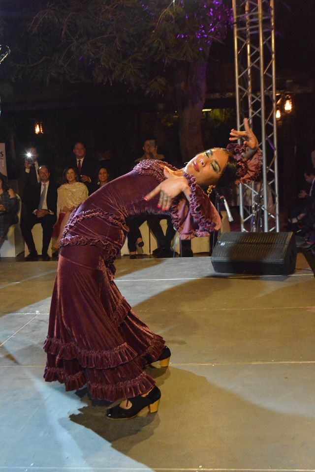حفل لنجمة الفلامنكو الأسبانية ألبا هيريديا بحضور نجوم المجتمع