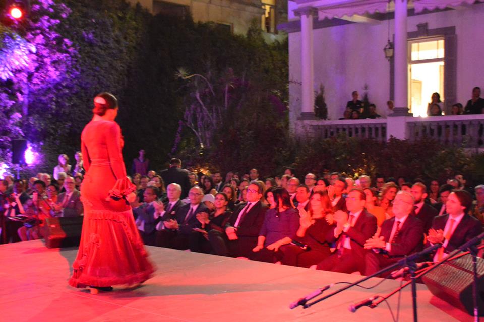 حفل لنجمة الفلامنكو الأسبانية ألبا هيريديا بحضور نجوم المجتمع
