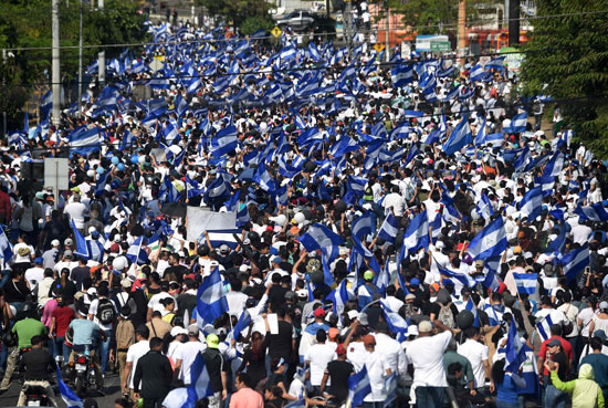تظاهرات فى نيكاراجوا