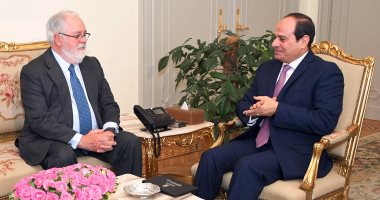 الرئيس عبد الفتاح السيسي يستقبل مفوض الطاقة الأوروبى