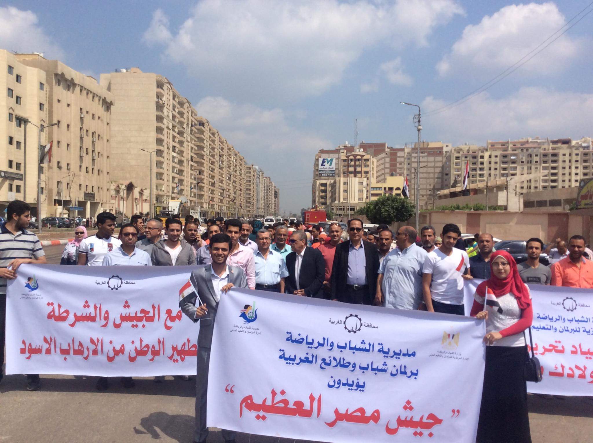 محافظ الغربية يشارك فى احتفالات عيد تحرير سيناء  (10)
