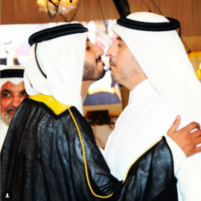 رئيس وزراء قطر فى عرس ابن النعيمى