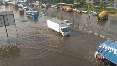 أمطار غزيرة تضرب المعصرة (4)