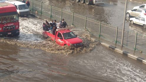 أمطار غزيرة تضرب المعصرة (1)