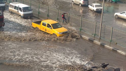 أمطار غزيرة تضرب المعصرة (5)