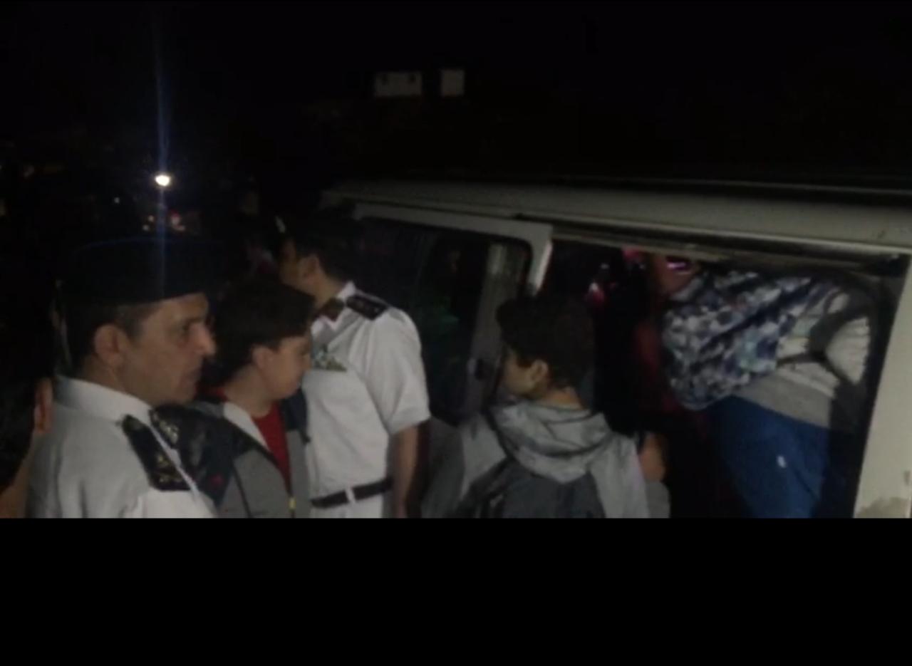 امن القاهرة ينقذ طلاب مدرسة بعد احتجازهم داخل محمية وادى دجلة (8)