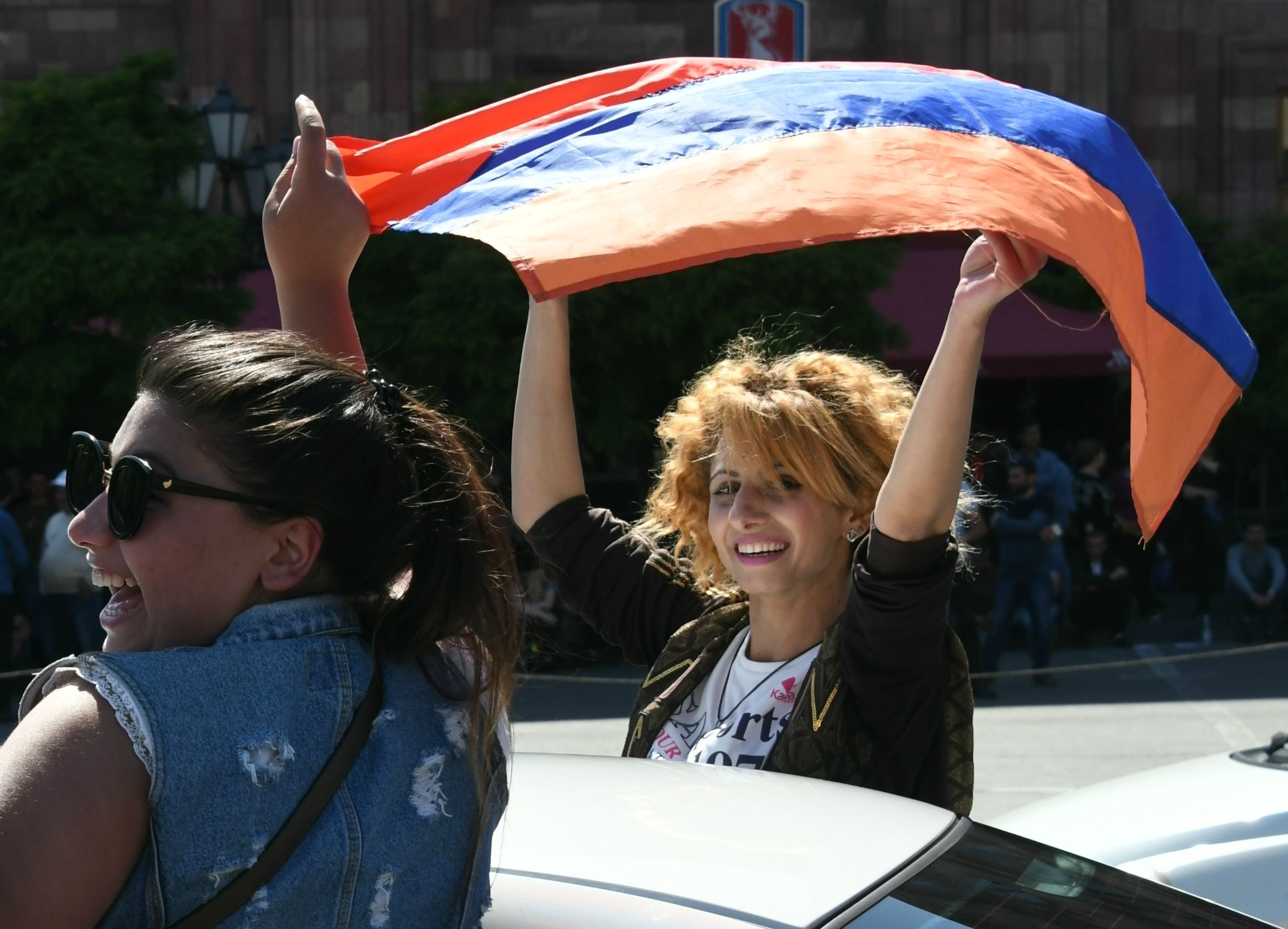 احتجاجات للمعارضة الأرمينية