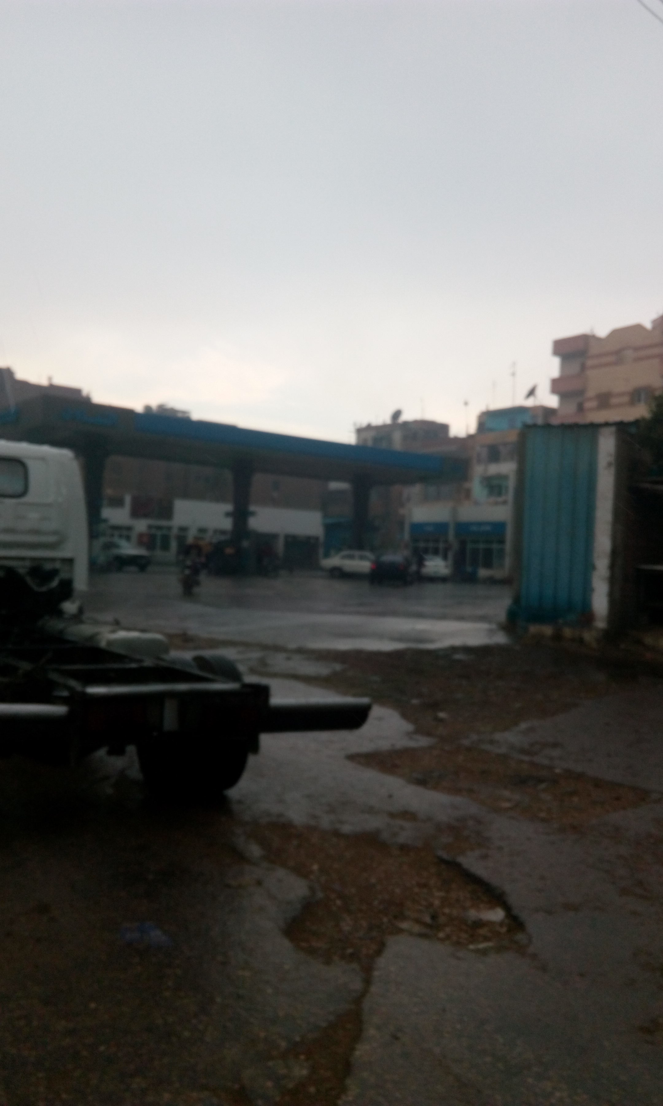 سقوط أمطار غزيرة على محافظة الغربية (5)