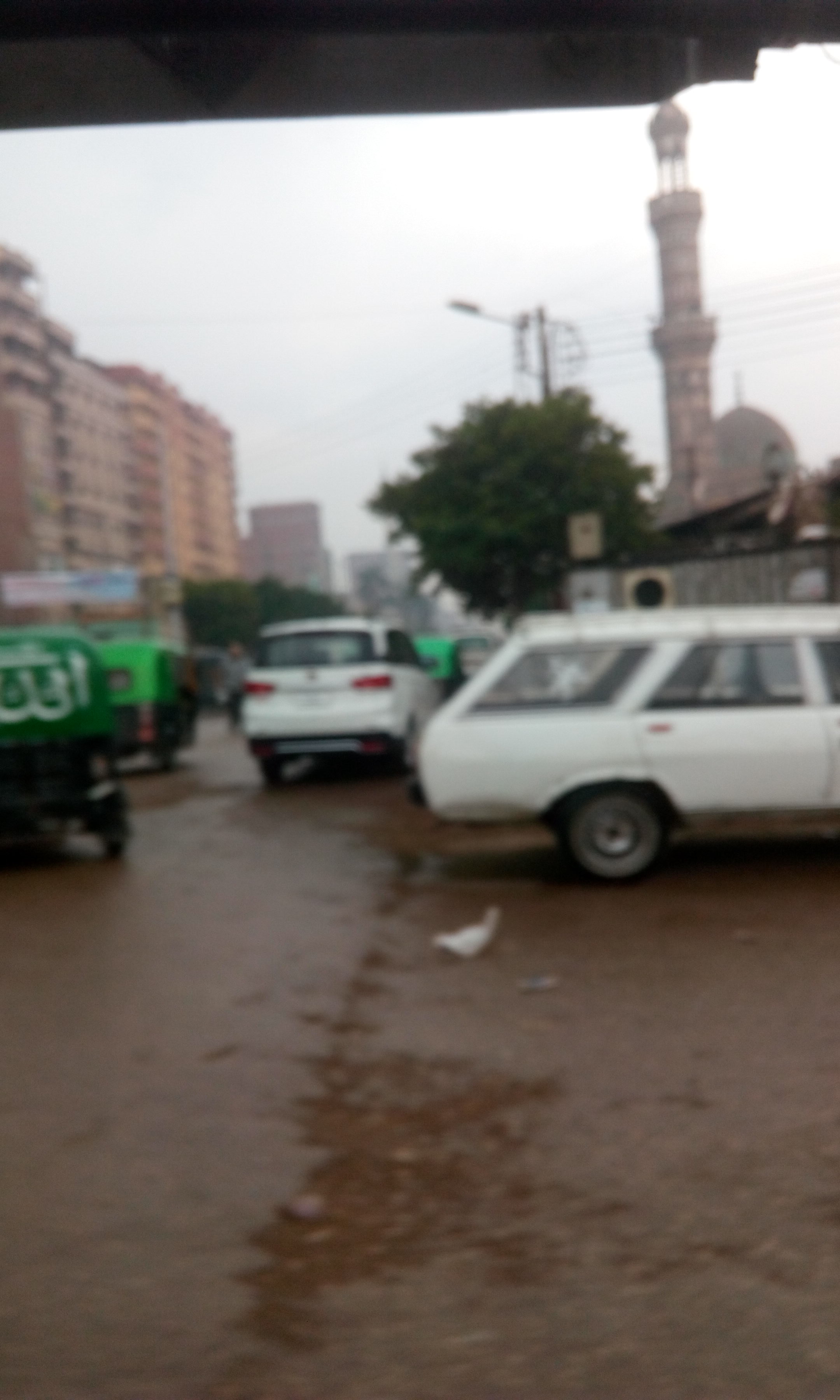 سقوط أمطار غزيرة على محافظة الغربية (2)