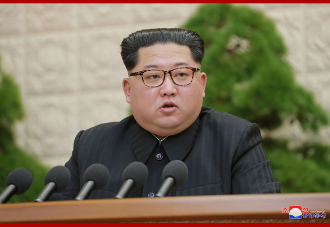 الزعيم الكوري الشمالي كيم كونج أون