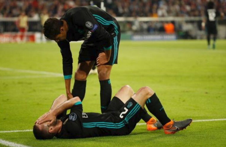 اصابة كارفخال تربك حسابات ريال مدريد