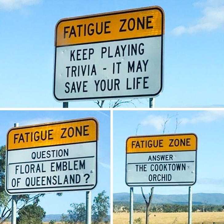 لافتات الطرق بأستراليا