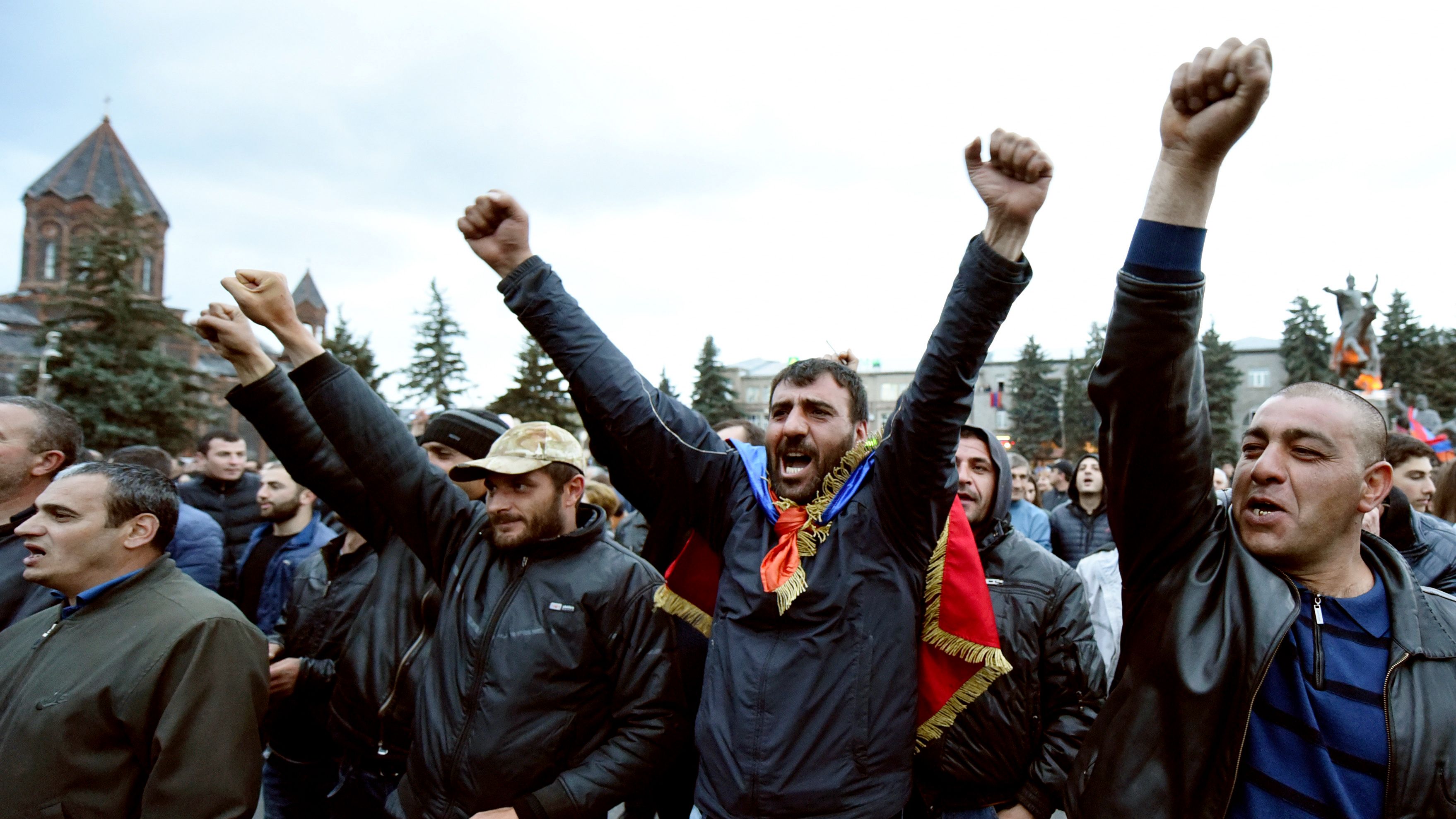 مظاهرات ارمينيا