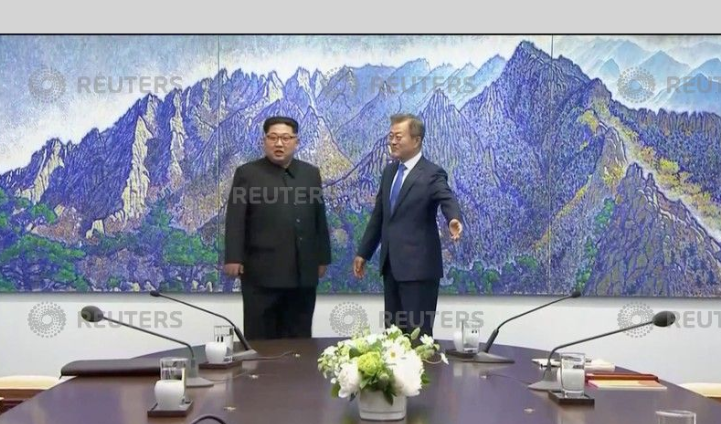 رئيس كوريا الجنوبية قبل انطلاق القمة