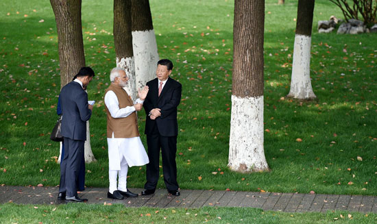 جولة لرئيس الصين ورئيس وزراء الهند