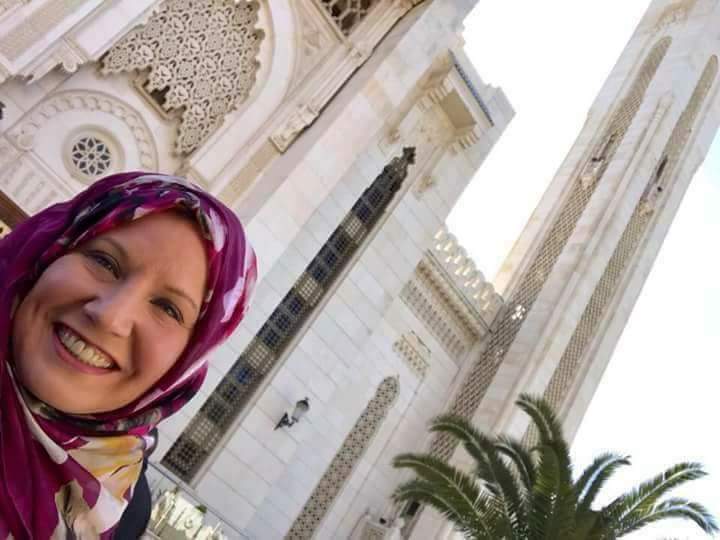 صورة لزوجة سفير واشنطن فى الجزائر بالحجاب
