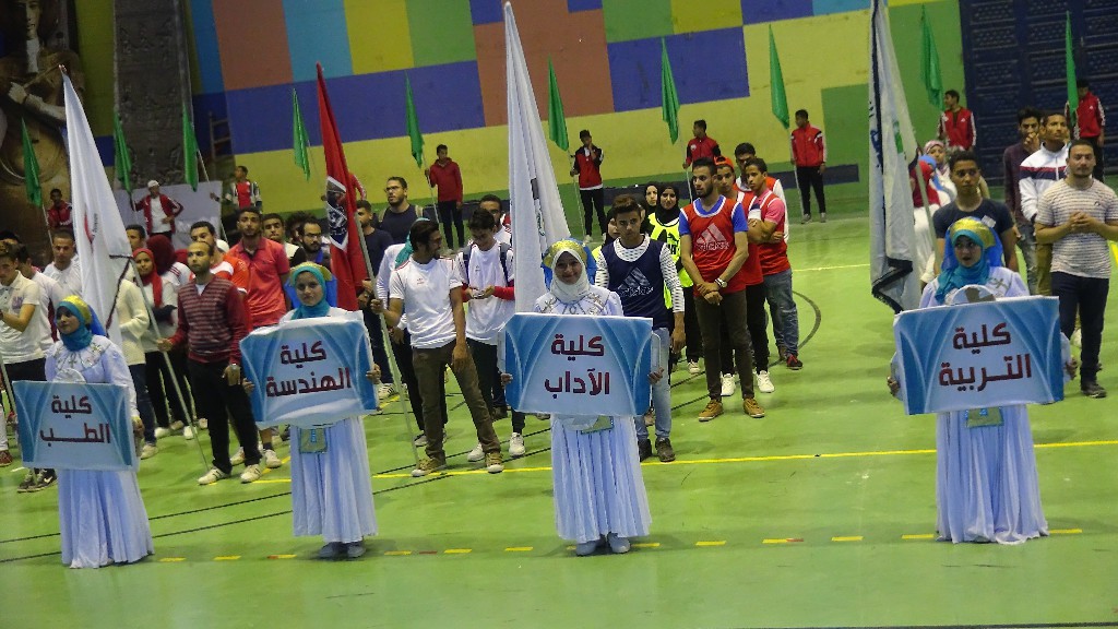 جامعة المنيا تطلق مهرجانها الرياضى الأول  (4)