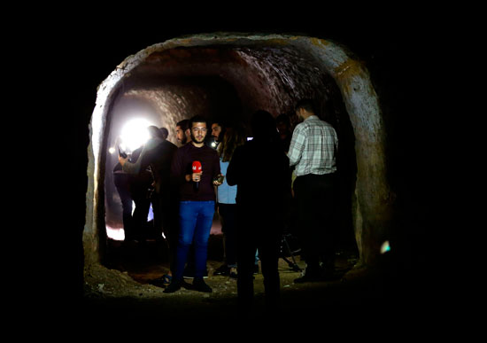 العثور على نفق للإرهابيين فى الغوطة الشرقية