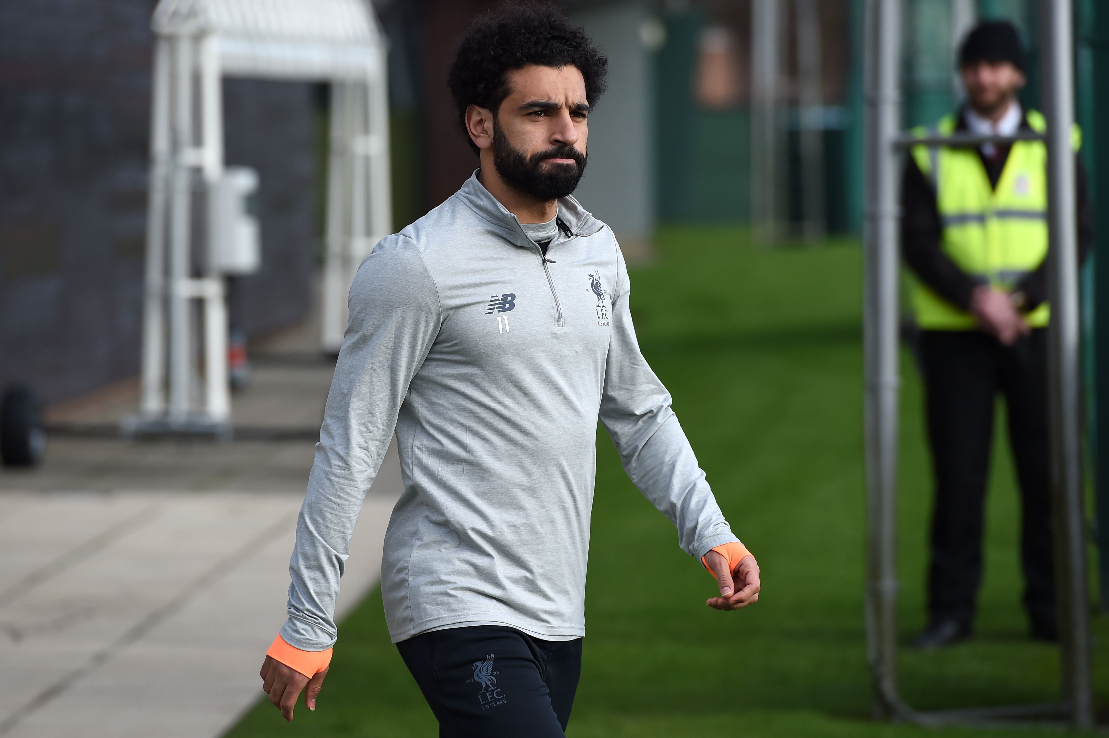 محمد صلاح فى تدريبات ليفربول (7)