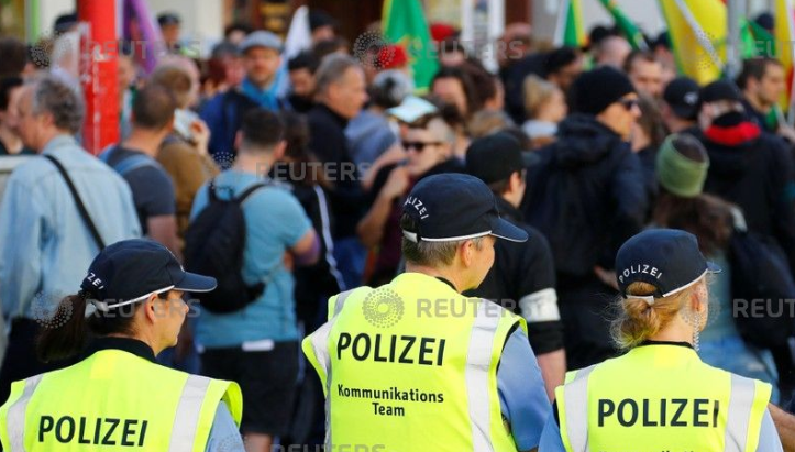 الشرطة الألمانية تفرض طوقا أمنيا