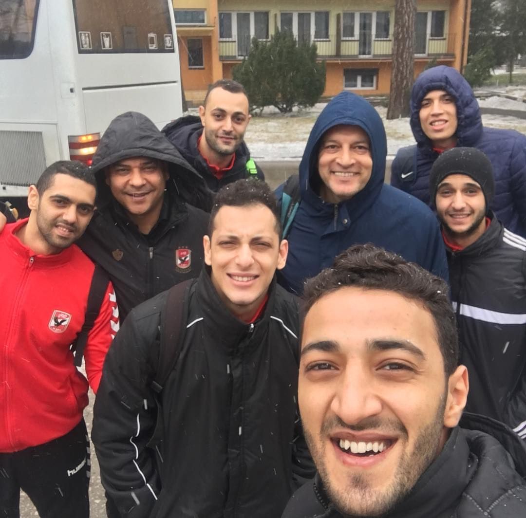سيلفى اللاعبين فى بولندا سيلفى اللاعبين فى بولندا