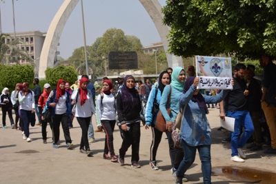 انطلاق المهرجان الرياضى للجامعات المصرية  (4)