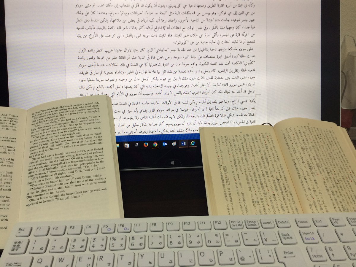 ميسرة عفيفي خلال ترجمة رواية الإوزة البرية ميسرة عفيفي خلال ترجمة رواية الإوزة البرية