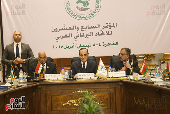 اجتماع تشاورى لرؤساء البرلمانات العربية (1)