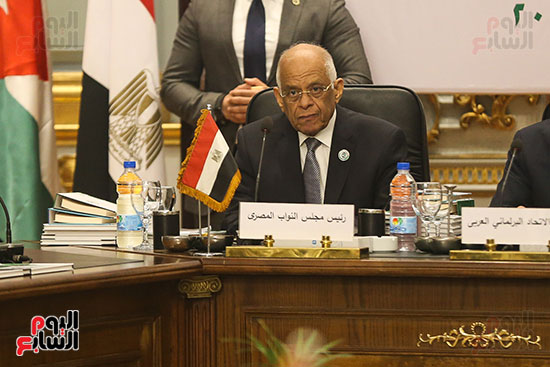 اجتماع تشاورى لرؤساء البرلمانات العربية (12)