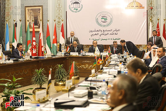 اجتماع تشاورى لرؤساء البرلمانات العربية (13)