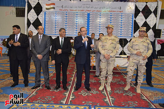 حفل-تكريم-اسر-شهداء-الجيش-والشرطة-فى-بنى-سويف-(9)