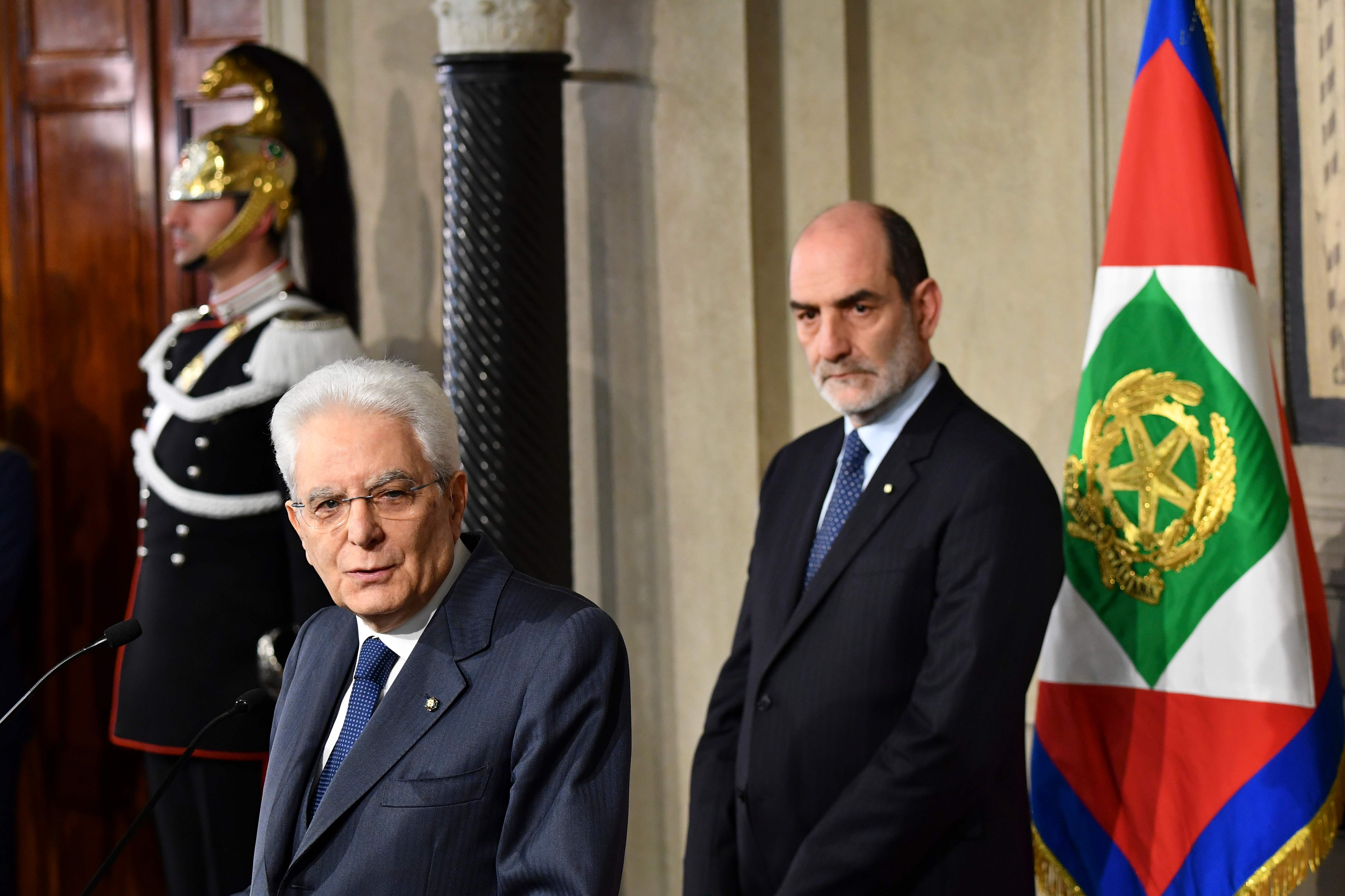 حديث  الرئيس الإيطالي سيرجيو ماتاريللا