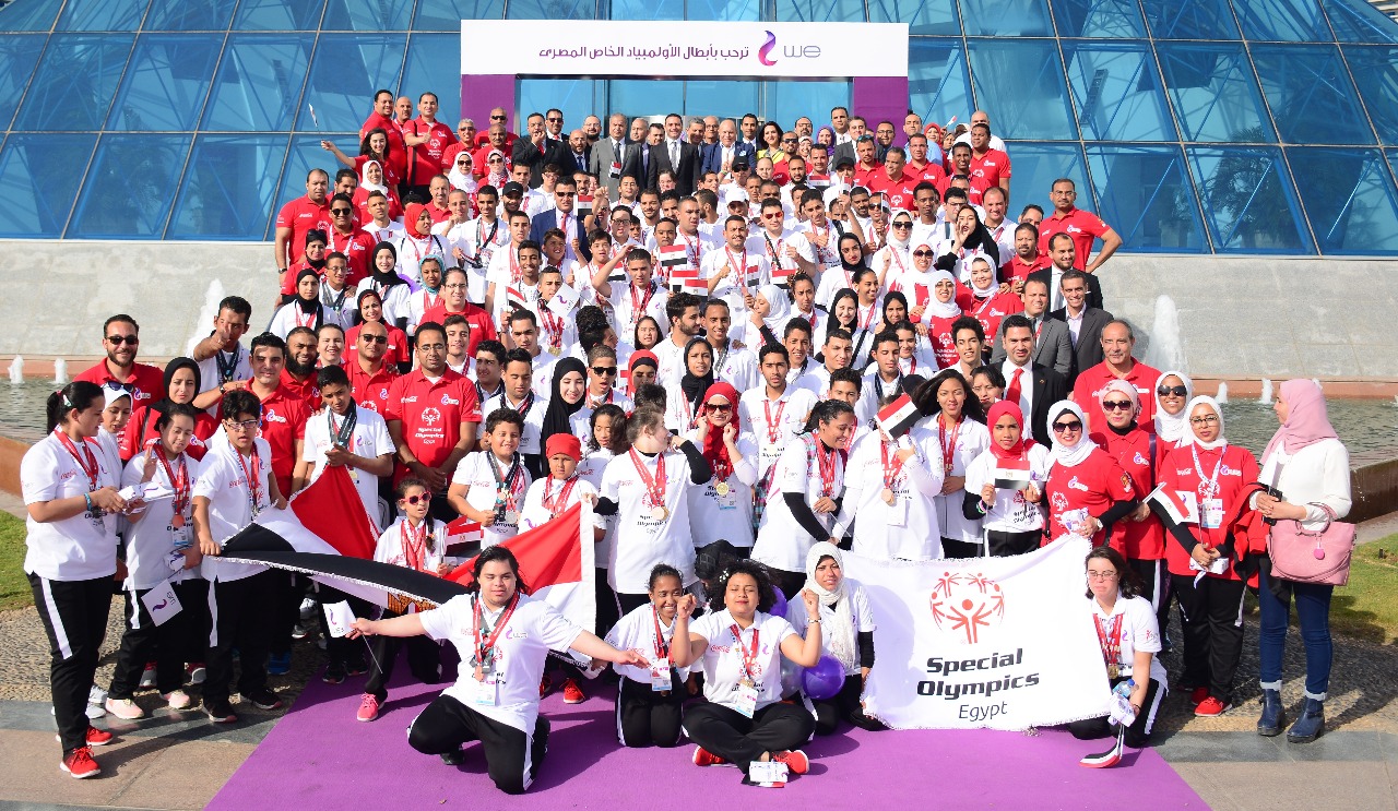 المصرية للاتصالات تكرم البعثة المصرية المشاركة بدورة الألعاب الإقليمية التاسعة للأولمبياد الخاص