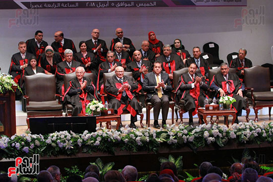 حفل ختام المؤتمر العلمى الدولى السابع لجامعة عين شمس (17)