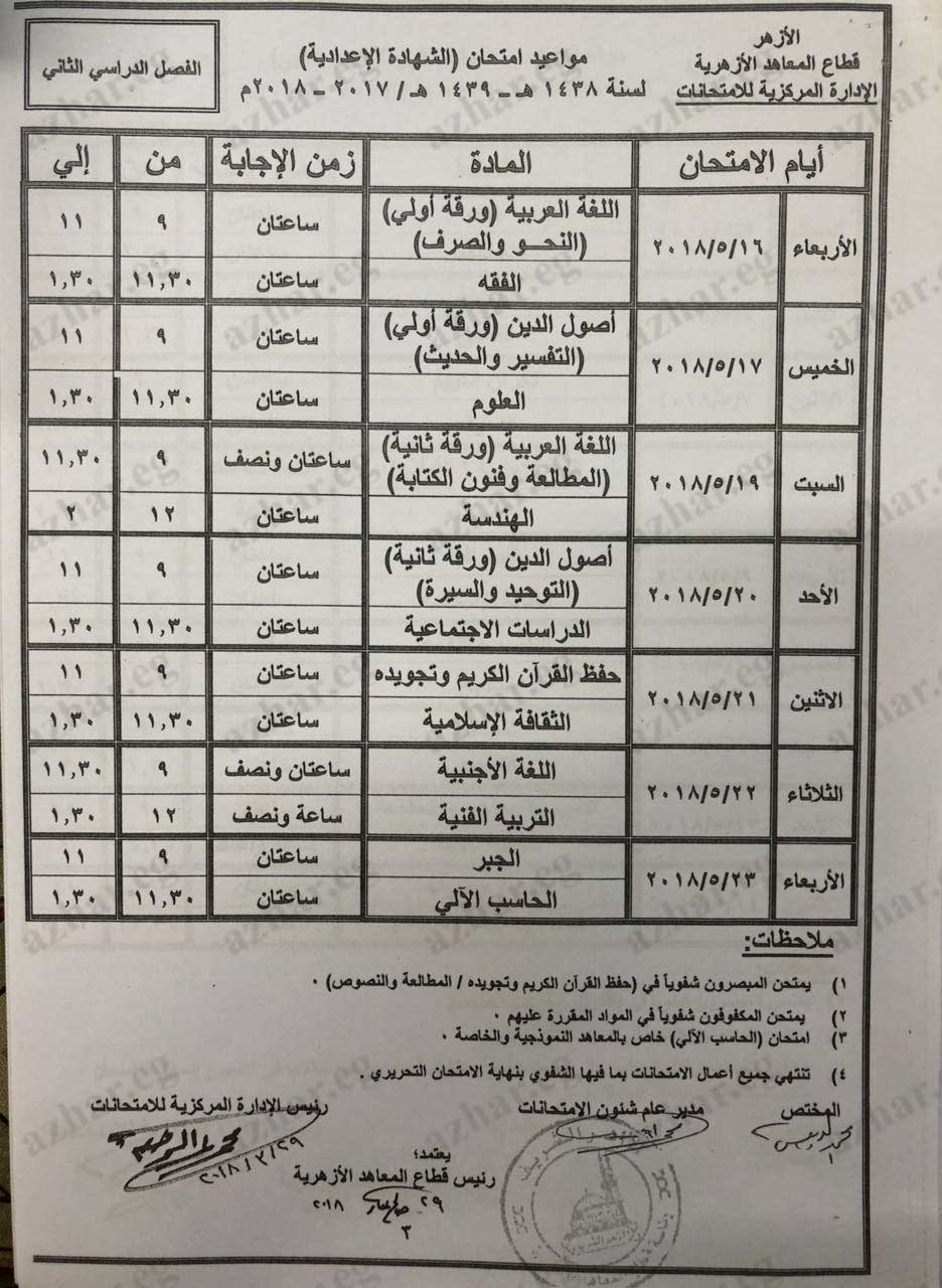 الشهادة-الاعدادية