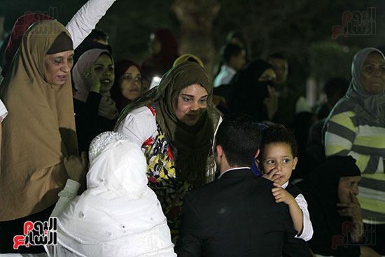 صور حفل زفاف جماعى لـ120 عريس وعروسة داخل دريم بارك فى يوم اليتيم (13)