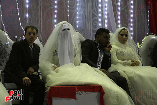 صور حفل زفاف جماعى لـ120 عريس وعروسة داخل دريم بارك فى يوم اليتيم (4)